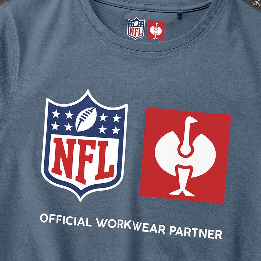 Spolupráce: NFL T-Shirt cotton, ladies + oxidově modrá 2