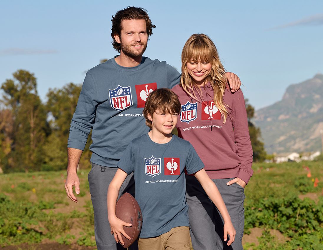 Spolupráce: NFL T-Shirt cotton, kids + oxidově modrá 1