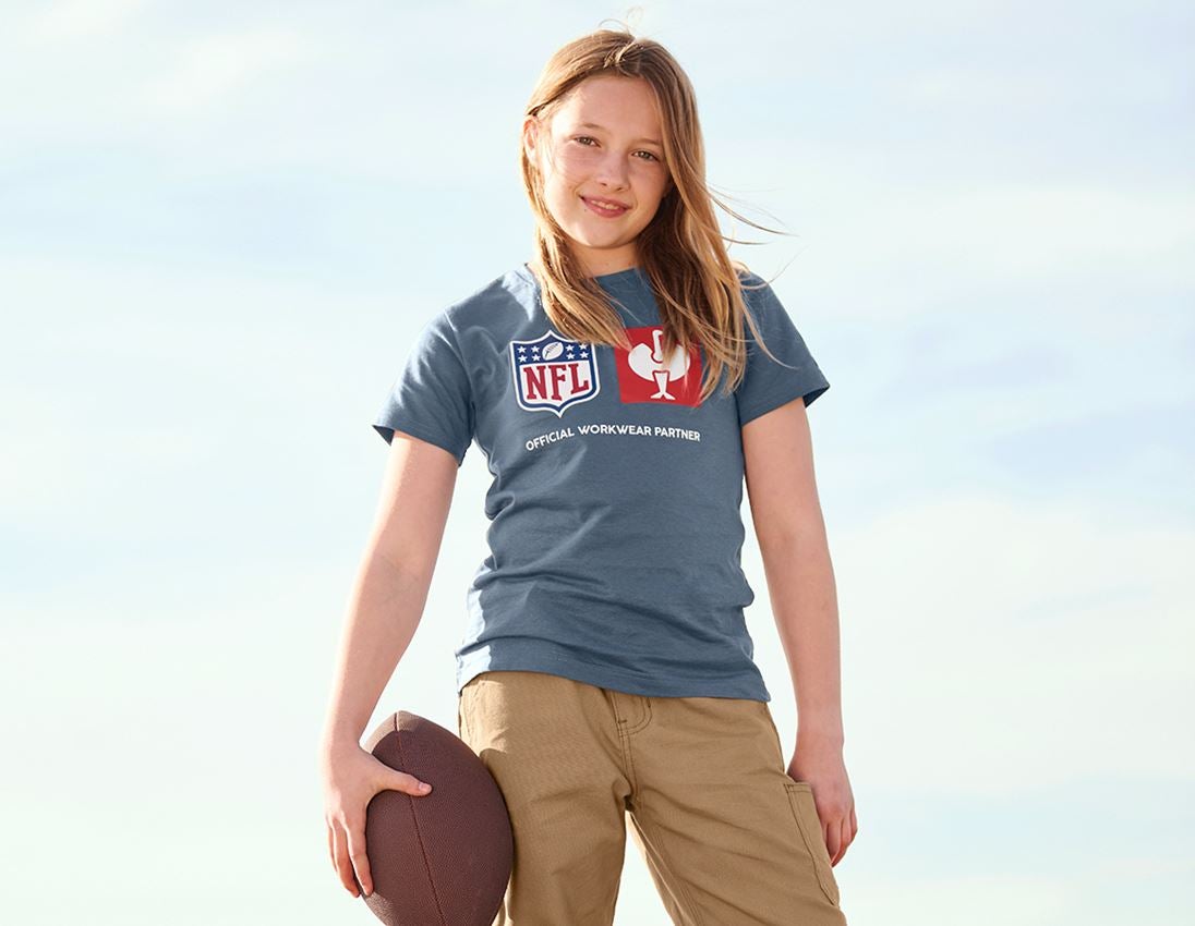 Spolupráce: NFL T-Shirt cotton, kids + oxidově modrá