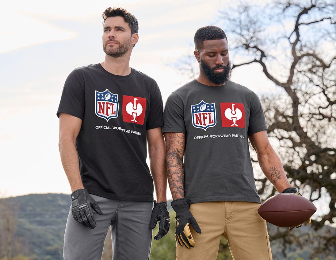 Trička, svetry & košile: NFL T-Shirt cotton + černá 4