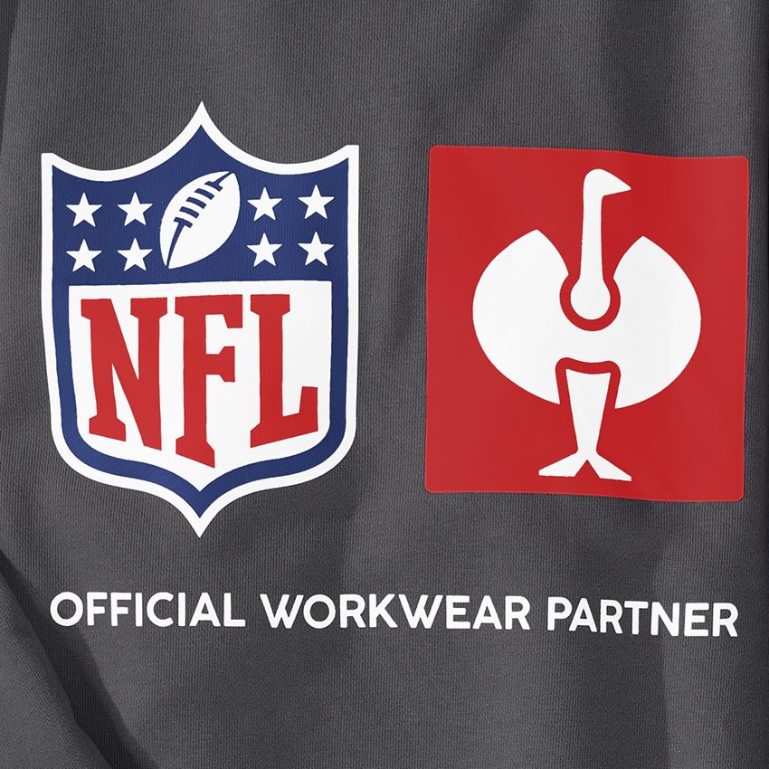 Spolupráce: NFL Sweatshirt cotton + karbonová šedá 2