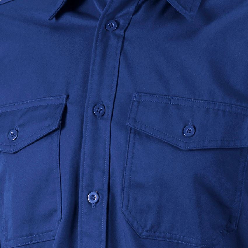 Trička, svetry & košile: Pracovní košile e.s.classic, dlouhý rukáv + modrá chrpa 2