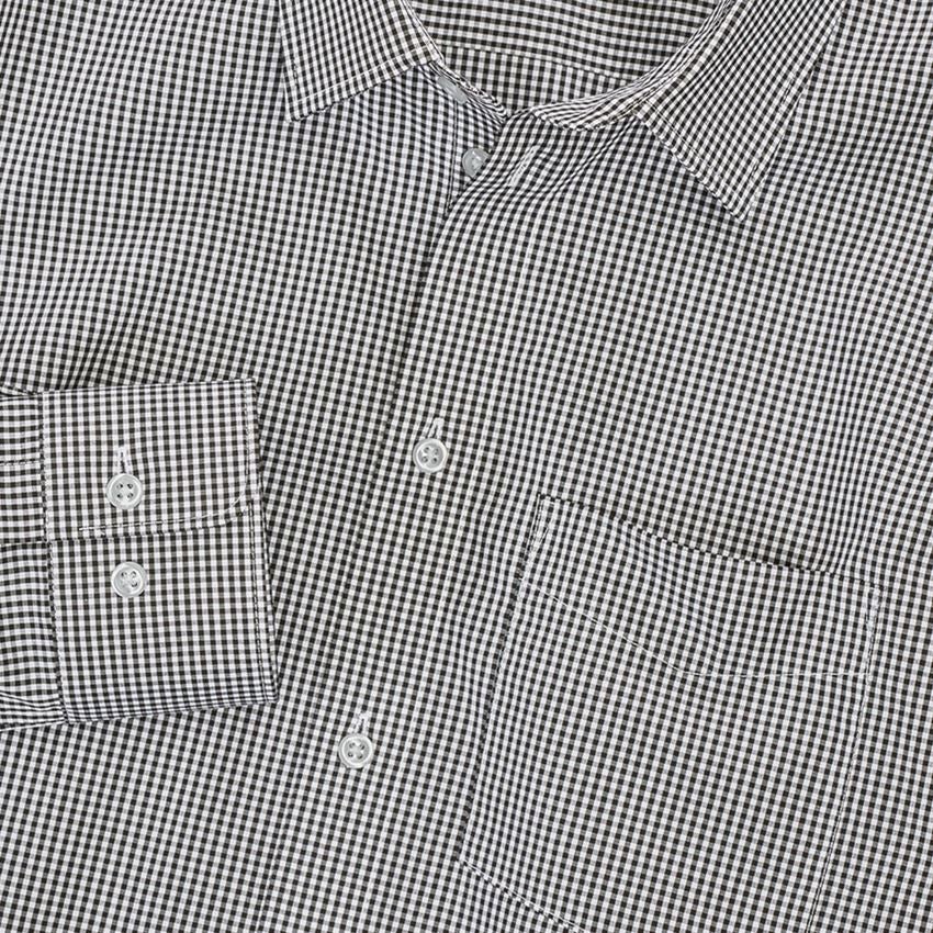 Trička, svetry & košile: e.s. Business košile cotton stretch, comfort fit + černá károvaná 3