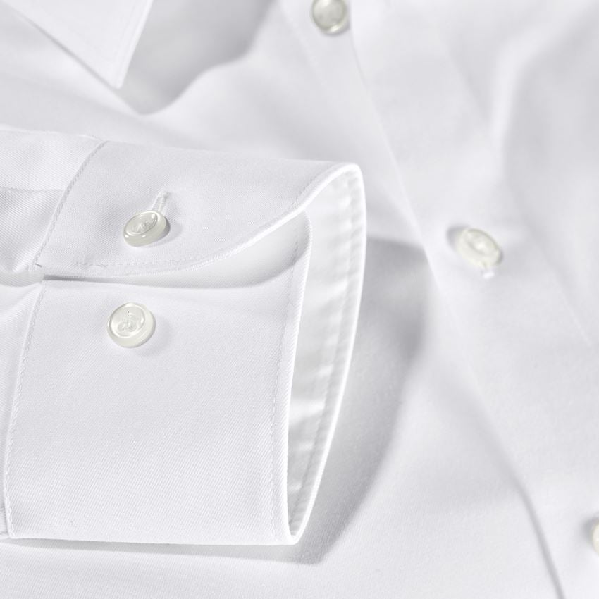Trička, svetry & košile: e.s. Business košile cotton stretch, slim fit + bílá 3