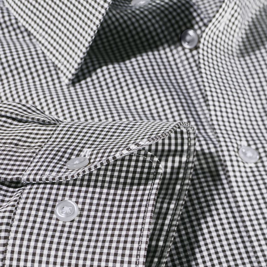 Trička, svetry & košile: e.s. Business košile cotton stretch, slim fit + černá károvaná 4