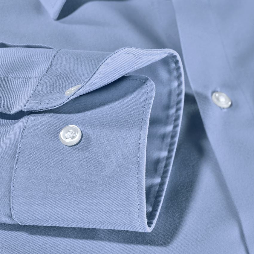 Trička, svetry & košile: e.s. Business košile cotton stretch, slim fit + mrazivě modrá 3
