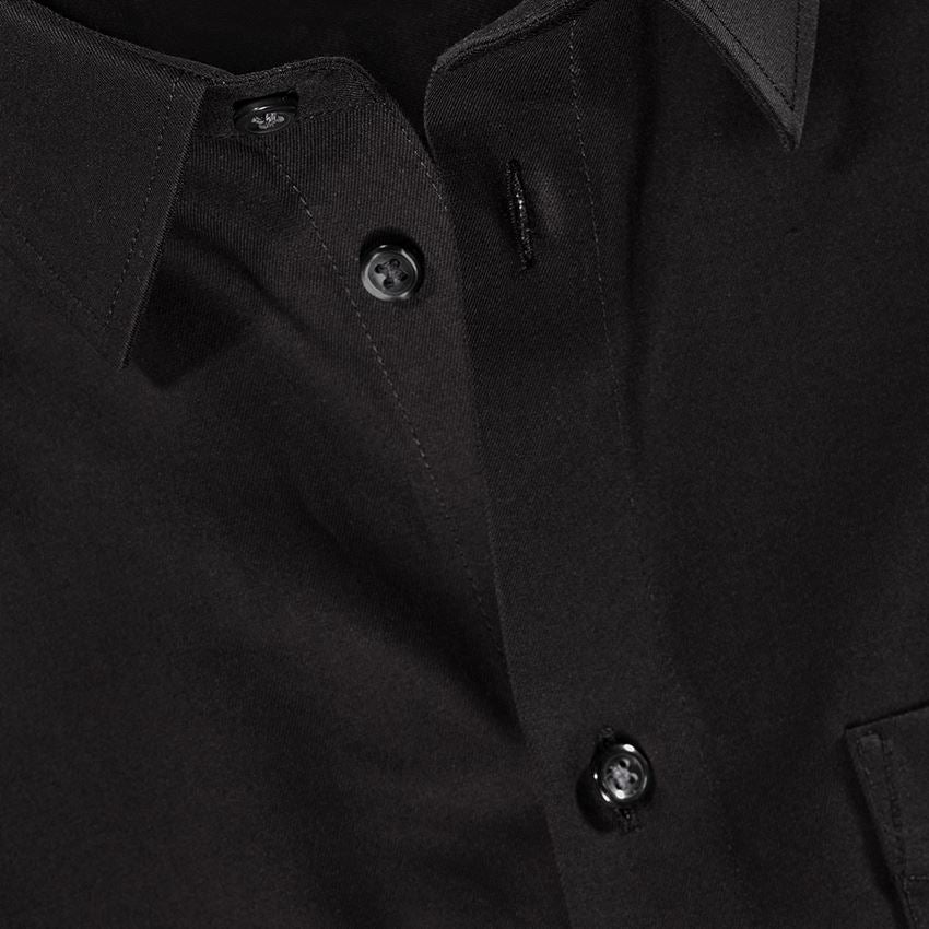 Témata: e.s. Business košile cotton stretch, regular fit + černá 3