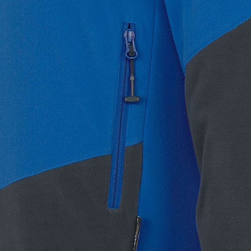 Trička, svetry & košile: Fleecový troyer e.s.motion 2020 + enciánově modrá/grafit 2