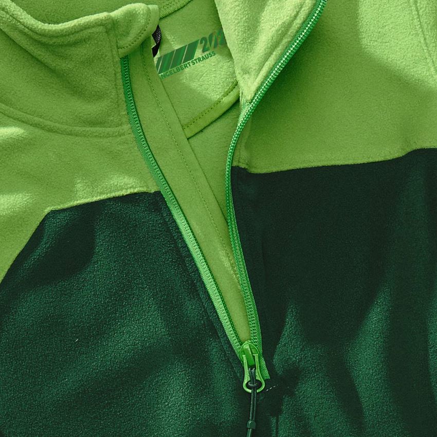 Trička | Svetry | Košile: Fleecový troyer e.s.motion 2020, dámská + zelená/mořská zelená 2