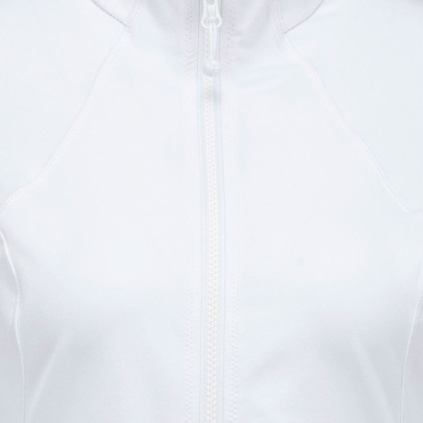 Trička | Svetry | Košile: e.s. Funkční mikina na zip solid, dámské + bílá 2