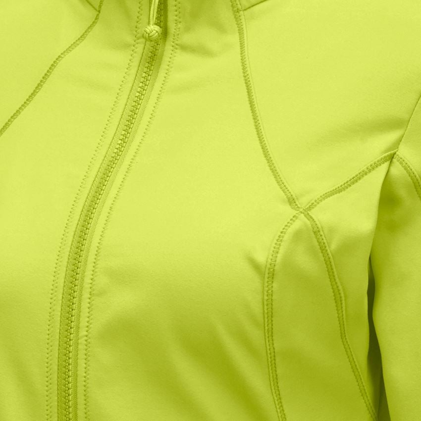 Trička | Svetry | Košile: e.s. Funkční mikina na zip solid, dámské + májové zelená 2