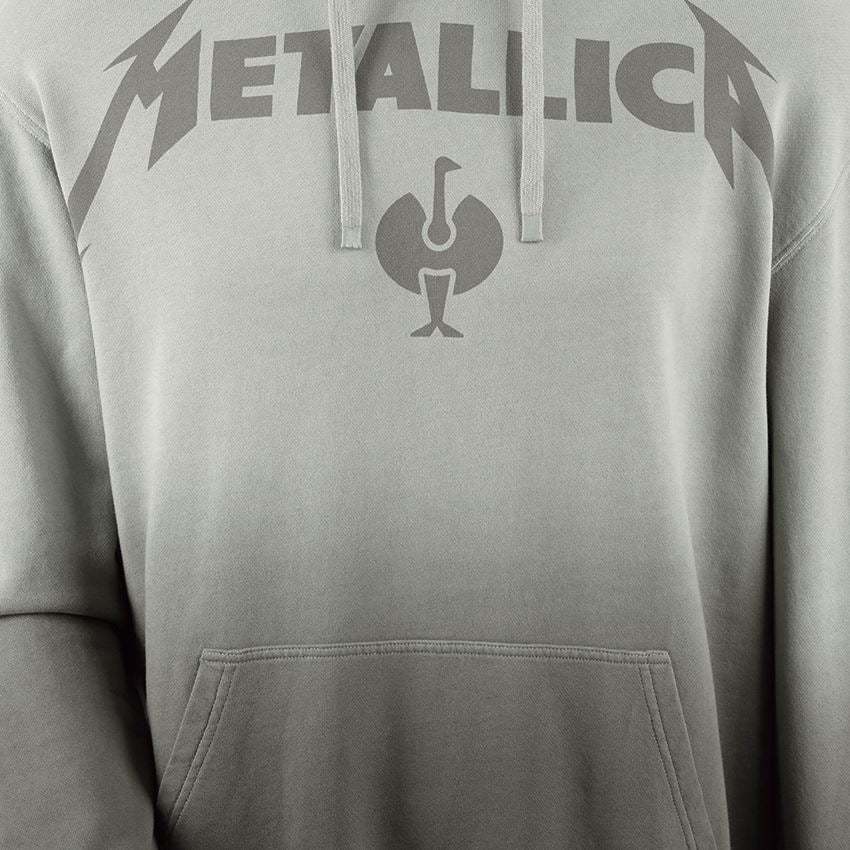 Trička, svetry & košile: Metallica cotton hoodie, men + magnetická šedá/granitová 2