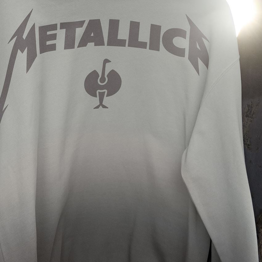 Spolupráce: Metallica cotton sweatshirt + magnetická šedá/granitová 2