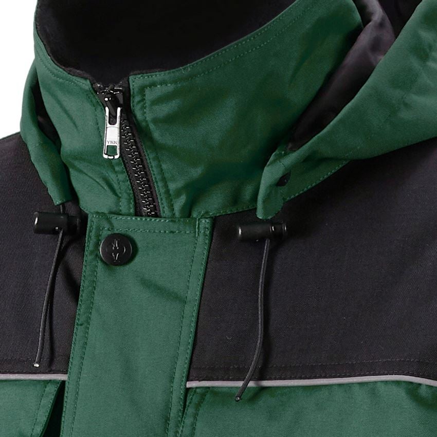Pracovní bundy: Pilotní bunda e.s.image + zelená/černá 2