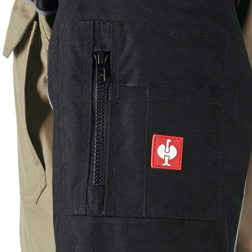 Pracovní bundy: Pilotní bunda e.s.image + khaki/černá 2