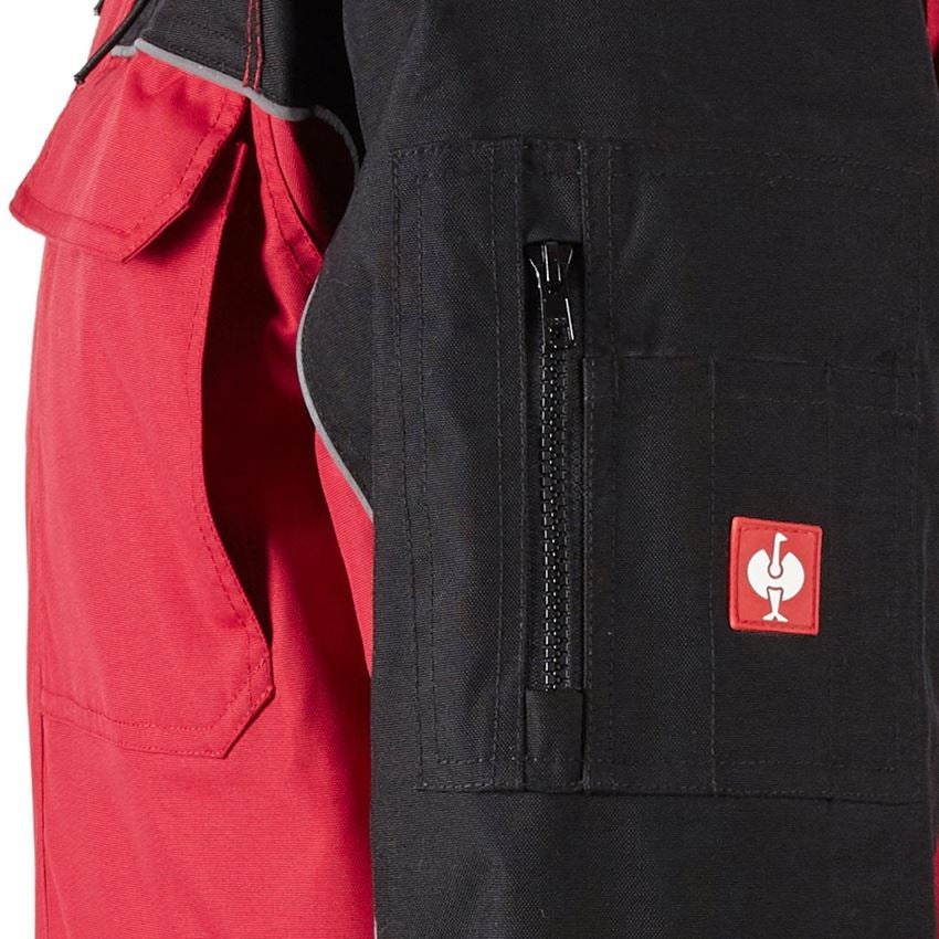 Pracovní bundy: Pilotní bunda e.s.image + červená/černá 2