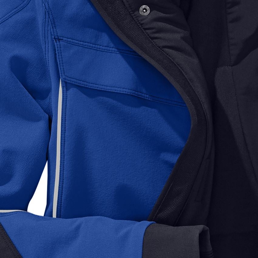 Truhlář / Stolař: Zimní funkční bunda e.s.dynashield + modrá chrpa/černá 2