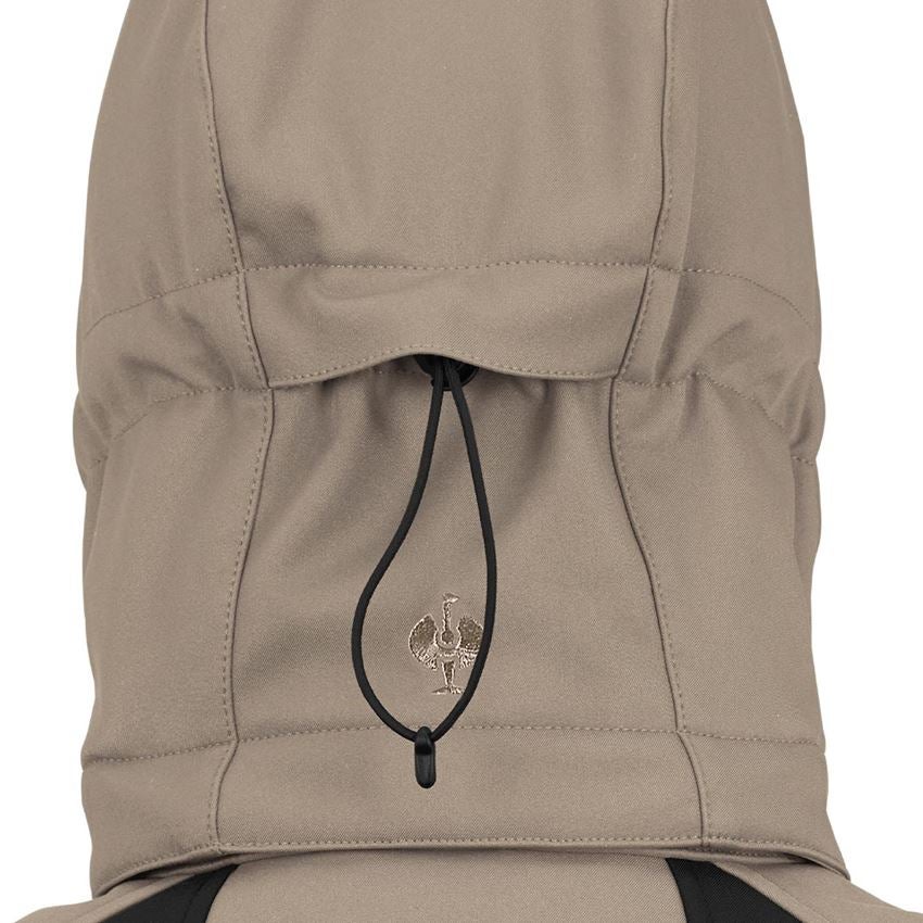 Pracovní bundy: Zimní softshellová bunda e.s.vision + jíl/černá 2