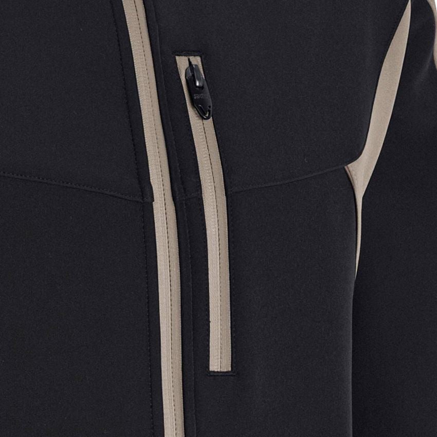 Instalatéři: Softshellová bunda e.s.vision + černá/jíl 2