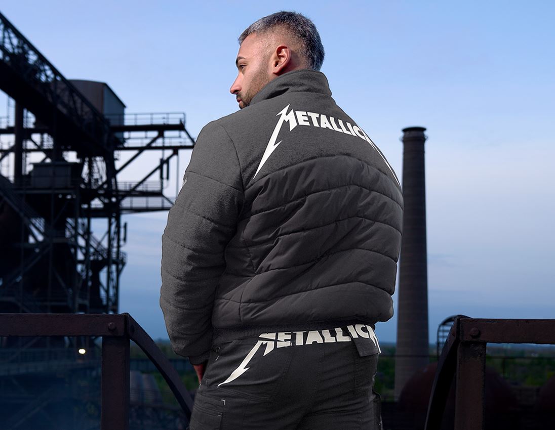 Pracovní bundy: Metallica pilot jacket + oxidově černá 1