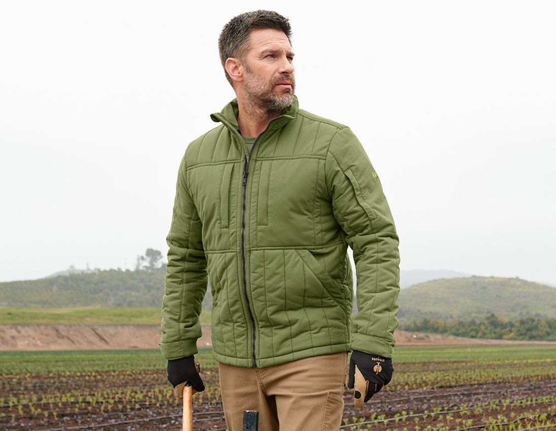 Pracovní bundy: Celoroční bunda e.s.iconic + horská zelená