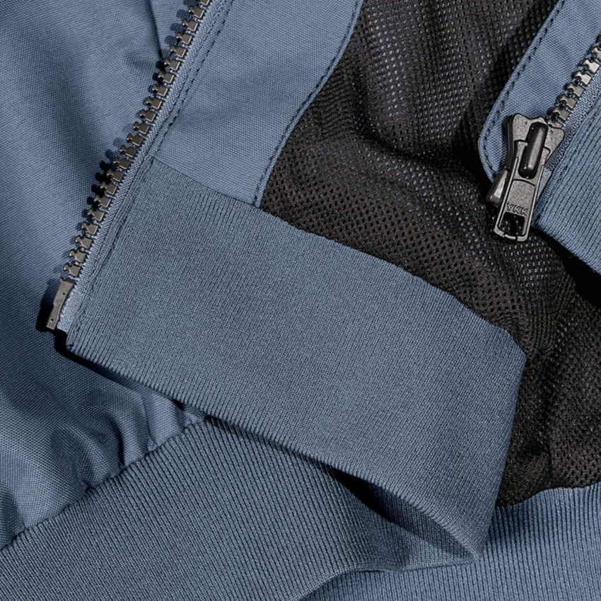 Oděvy: Bunda s kapucí e.s.iconic + oxidově modrá 2