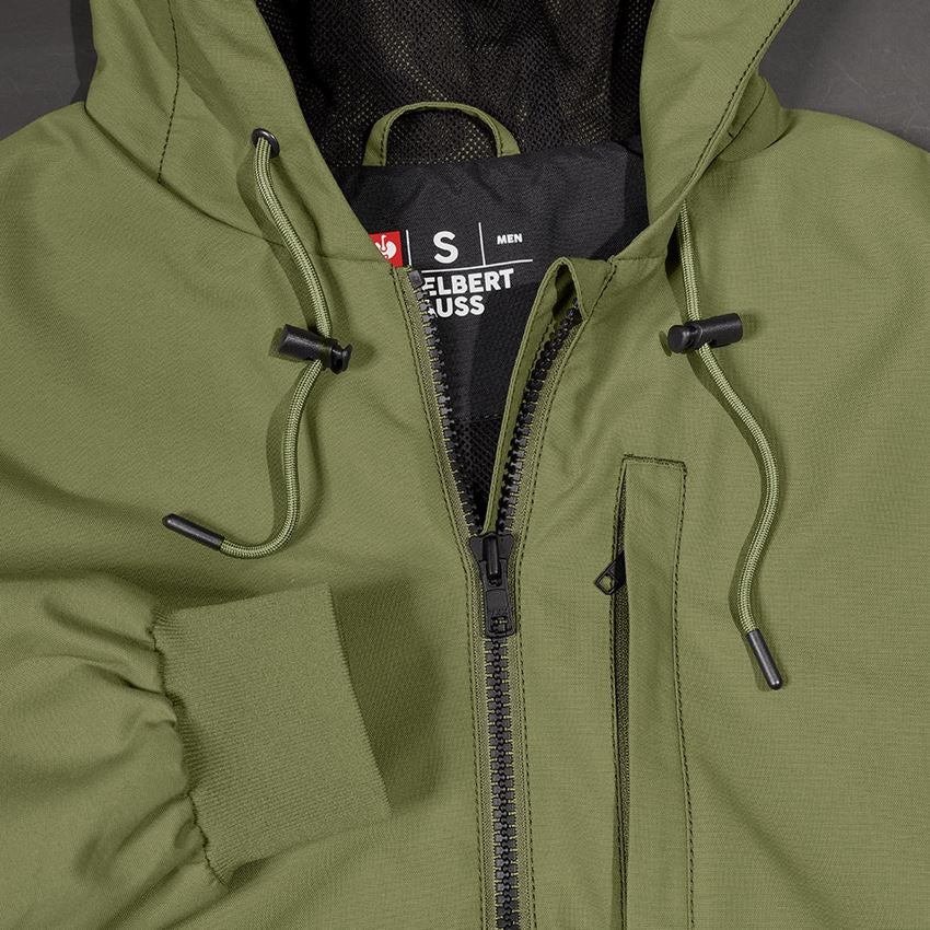 Oděvy: Bunda s kapucí e.s.iconic + horská zelená 2