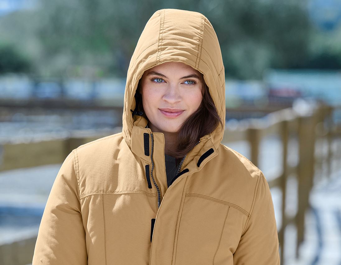 Pracovní bundy: Parka e.s.iconic, dámská + mandlově hnědá 3