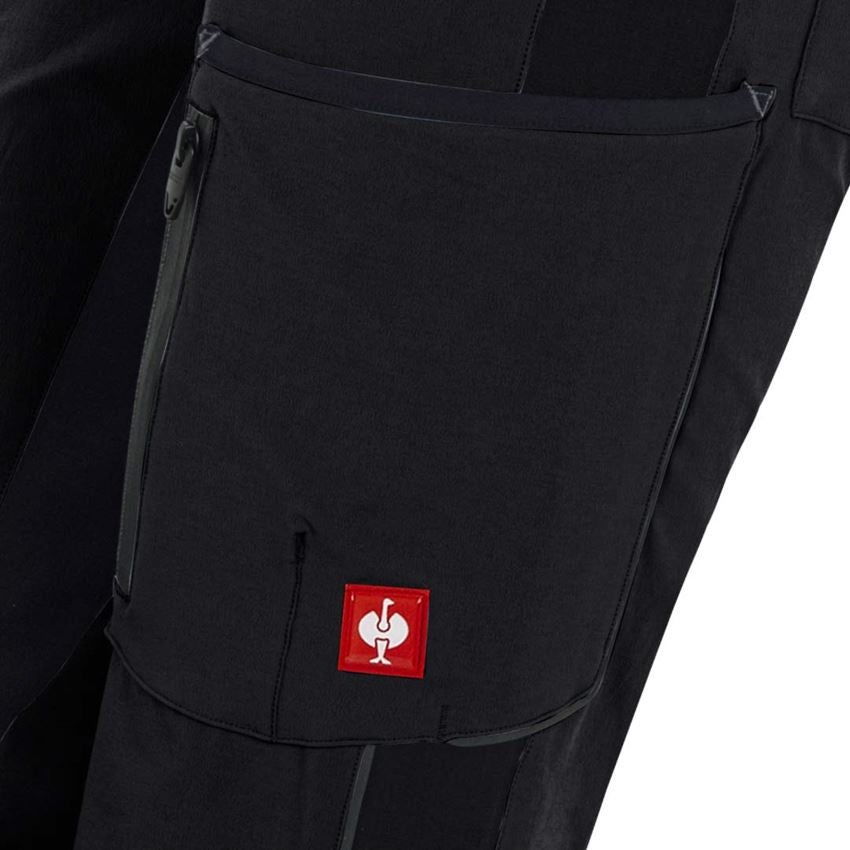 Pracovní kalhoty: Cargo kalhoty e.s.vision stretch, dámské + černá 2