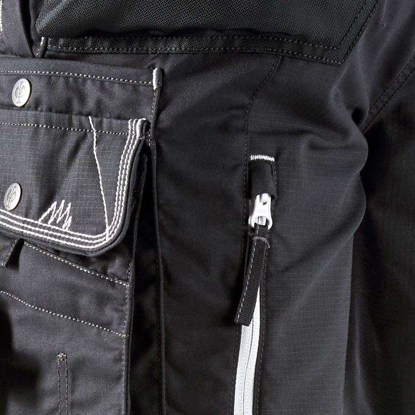 Pracovní kalhoty: Kalhoty do pasu e.s.motion léto + teer/grafit/cement 2
