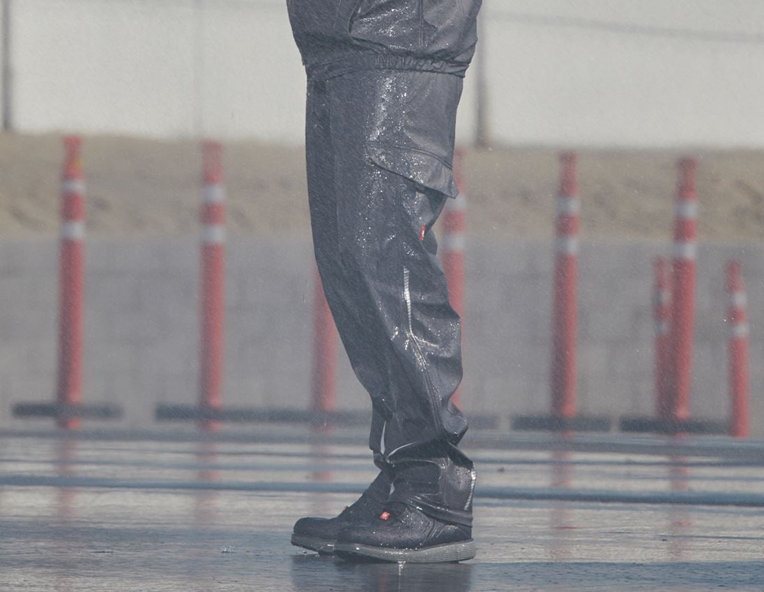 Pracovní kalhoty: Kalhoty do deště e.s.motion 2020 superflex + antracit/platinová 1