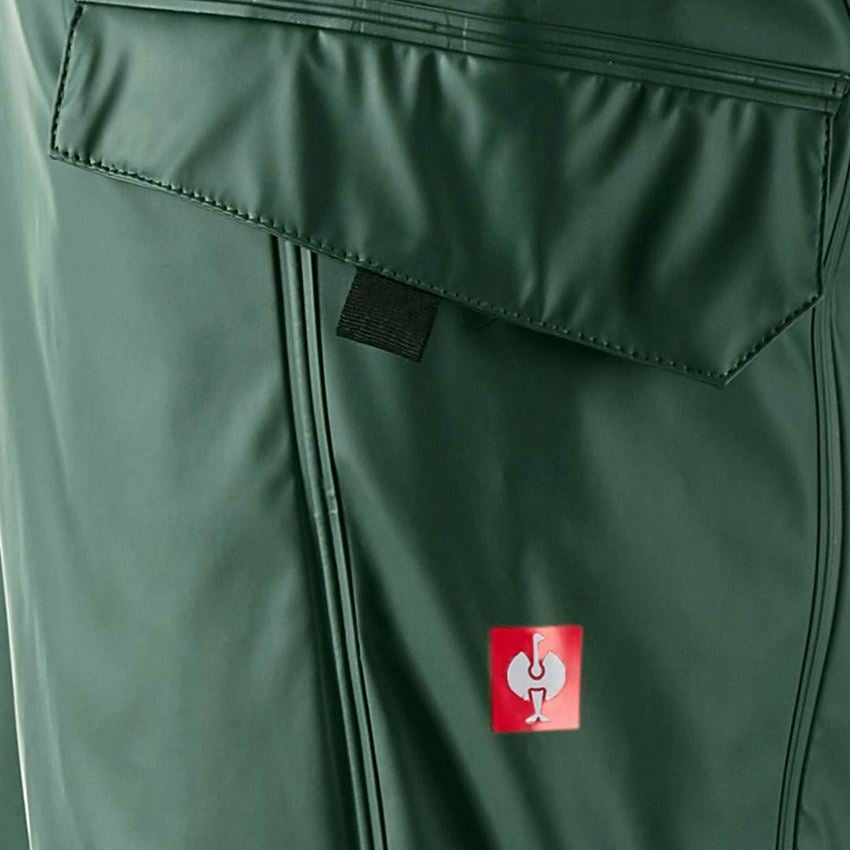 Pracovní kalhoty: Kalhoty do deště e.s.motion 2020 superflex + zelená/mořská zelená 2