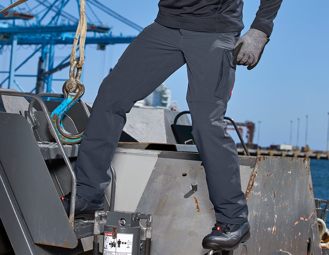 Pracovní kalhoty: Funkční cargo kalhoty e.s.dynashield solid + pacifik 1