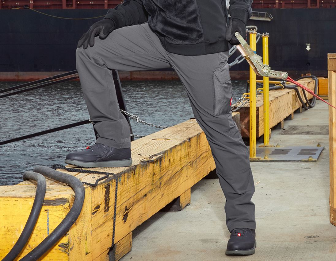 Pracovní kalhoty: Funkční cargo kalhoty e.s.dynashield solid + antracit