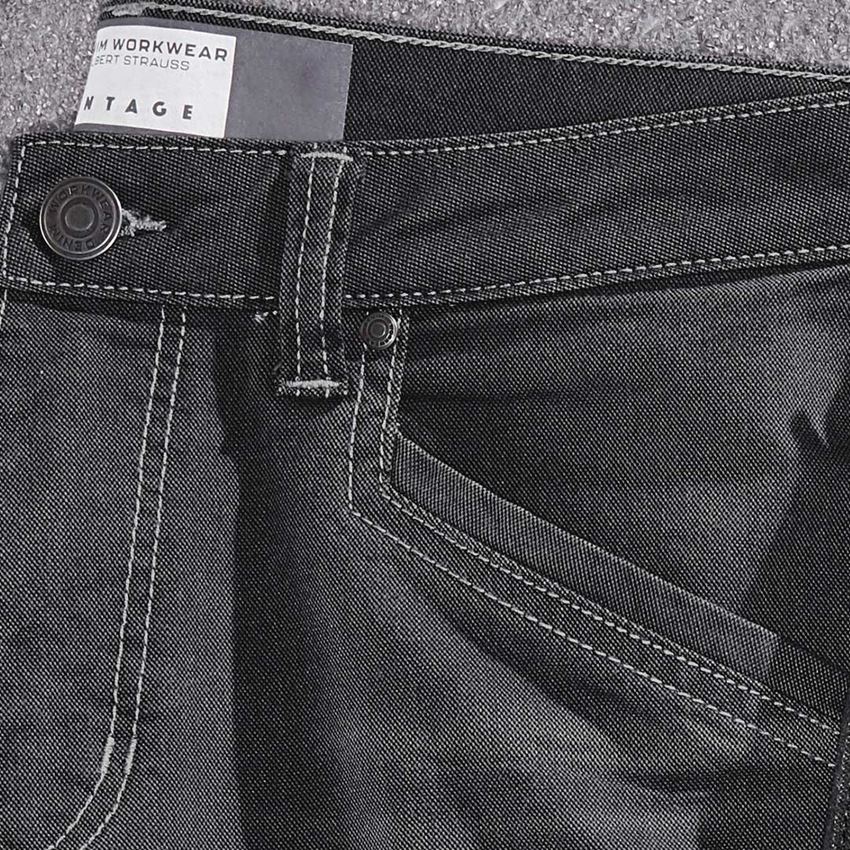 Instalatéři: Kalhoty s 5 kapsami e.s.vintage + cínová 2