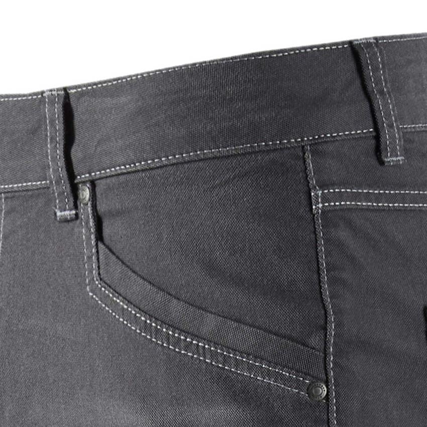 Pracovní kalhoty: Šortky s 5 kapsami e.s.vintage + cínová 2