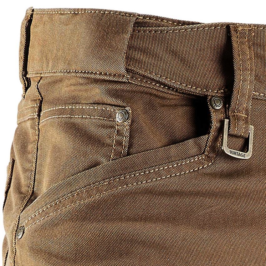 Pracovní kalhoty: Šortky cargo e.s.vintage + sépiová 2