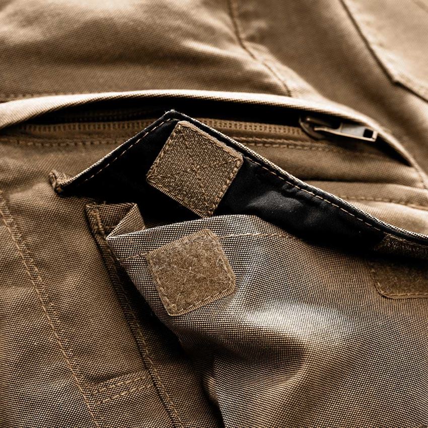 Pracovní kalhoty: Cargo kalhoty e.s.vintage, dámské + sépiová 2