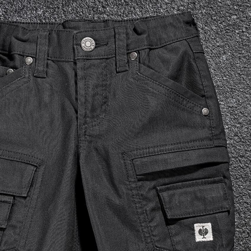 Kalhoty: Cargo kalhoty e.s.vintage, dětské + černá 2