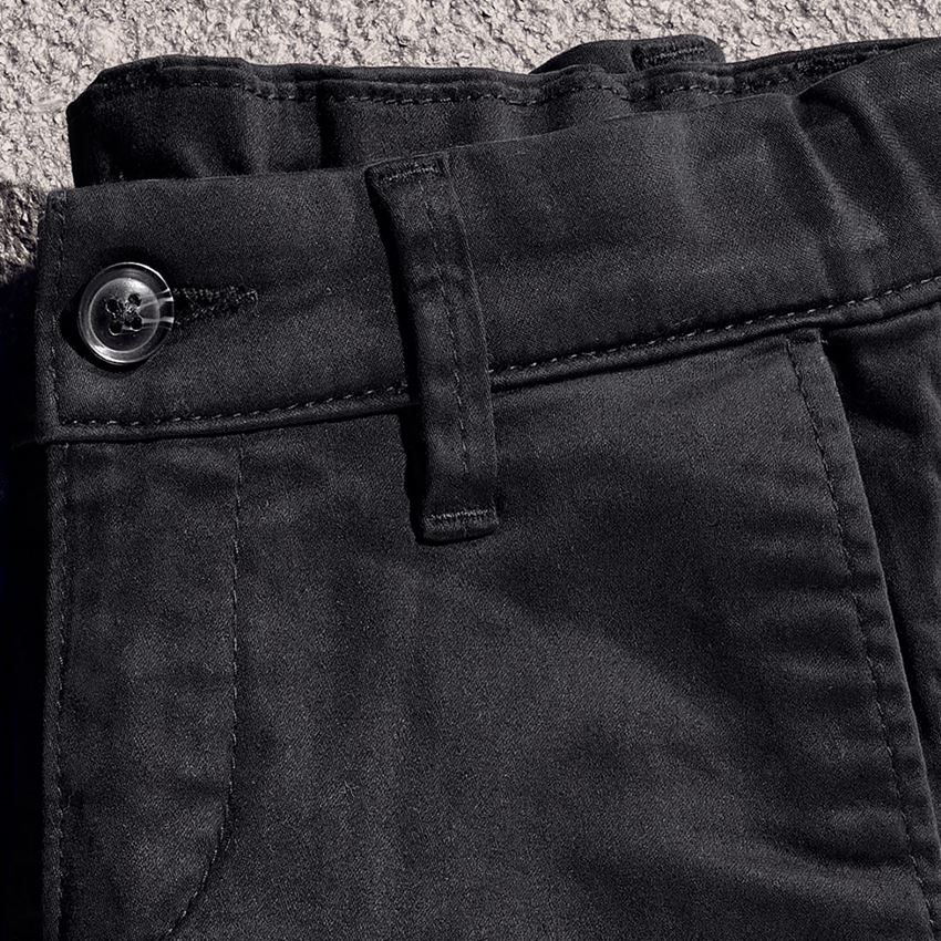 Kalhoty: e.s. Chino, dětské + černá 2