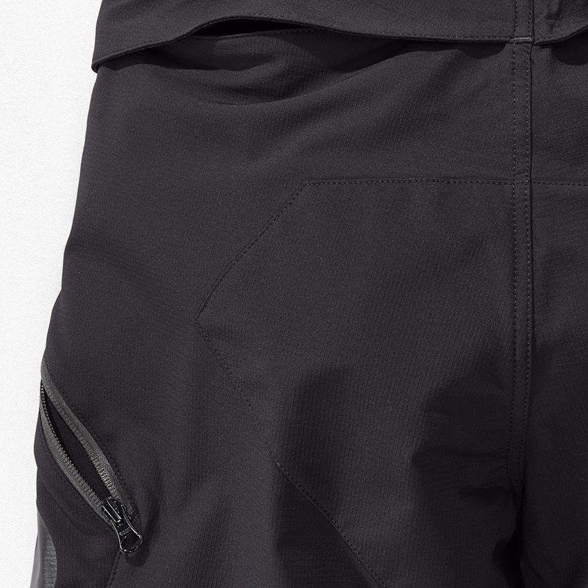 Pracovní kalhoty: Funkční šortky e.s.trail + černá 2