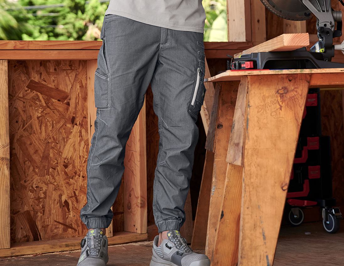 Pracovní kalhoty: Cargo kalhoty  e.s.motion ten léto + oxidově černá