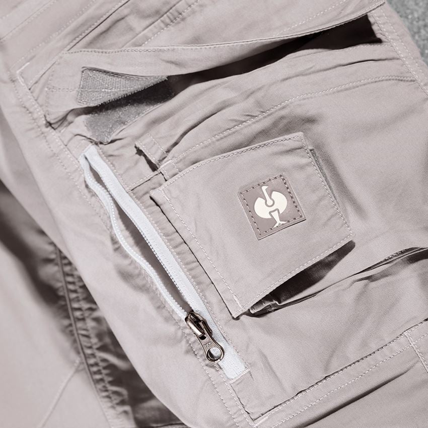 Pracovní kalhoty: Cargo kalhoty  e.s.motin ten léto,dámská + opálově šedá 2