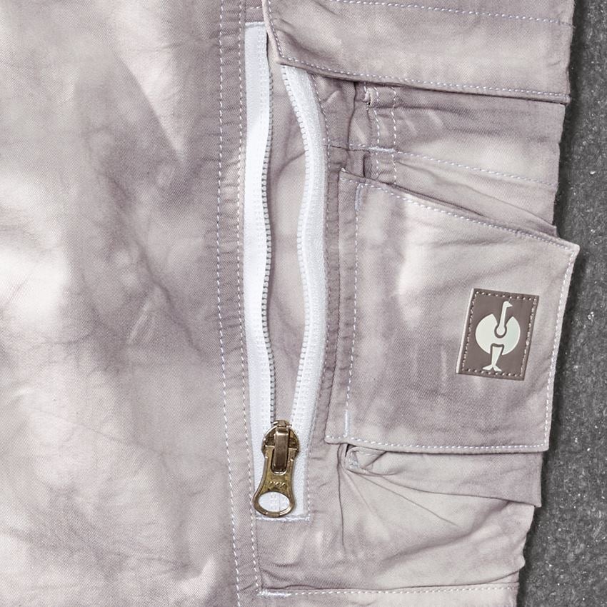 Pracovní kalhoty: Šortky cargo e.s.motion ten léto,dámská + opálově šedá vintage 2