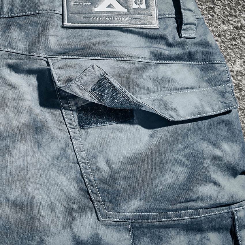 Pracovní kalhoty: Šortky cargo e.s.motion ten léto + kouřově modrá vintage 2