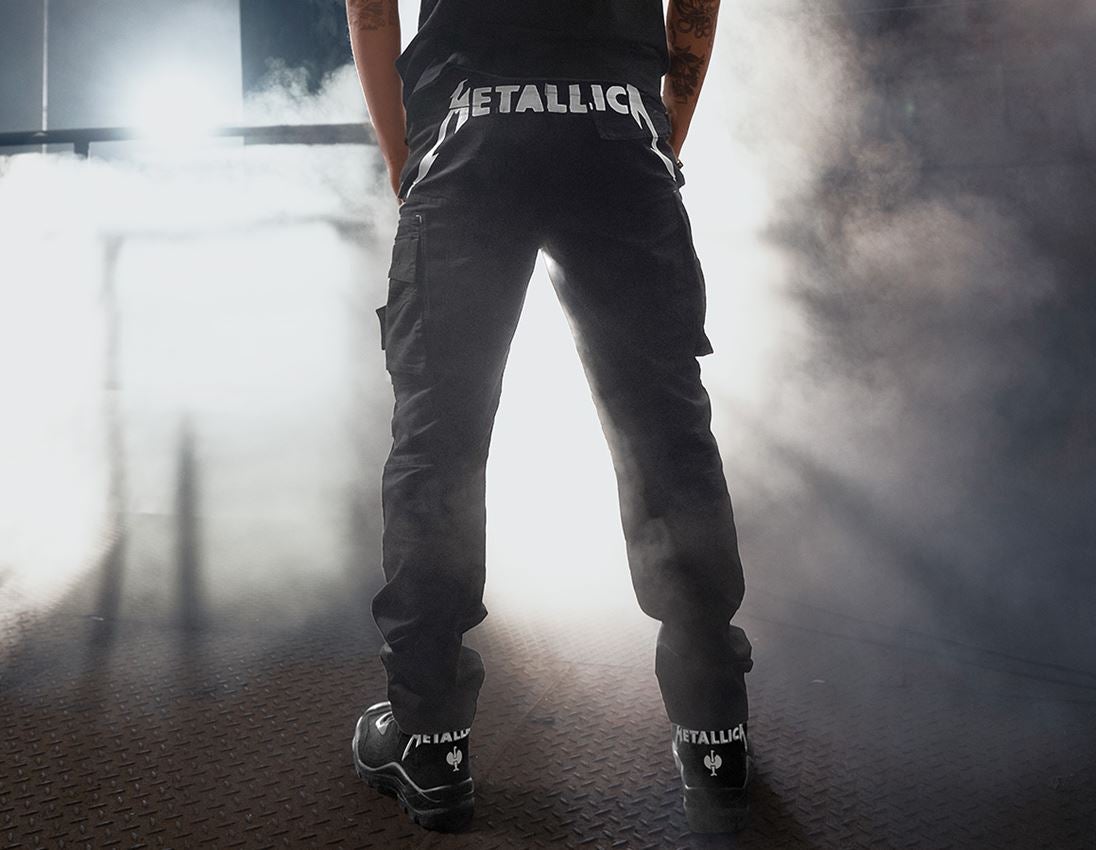 Pracovní kalhoty: Metallica twill pants + černá 1