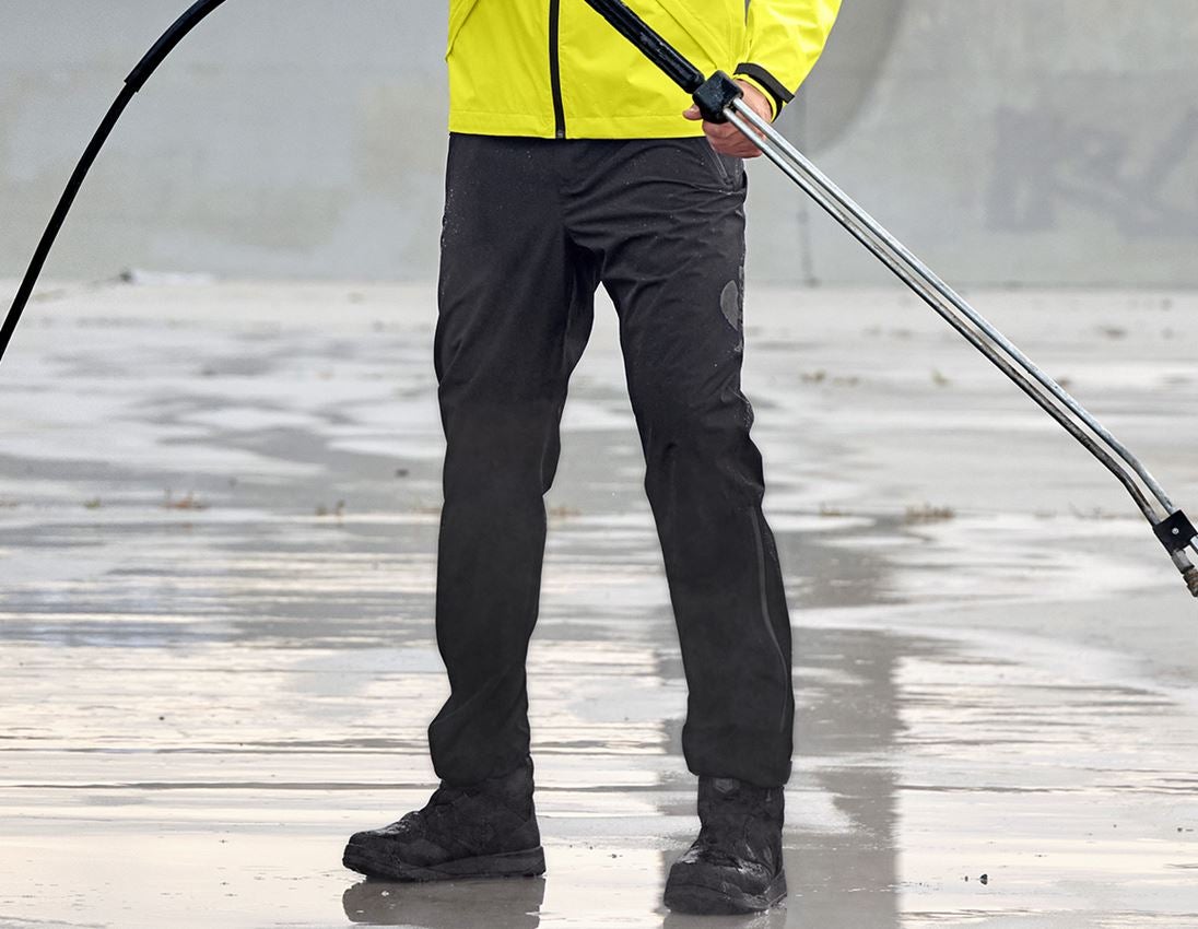 Pracovní kalhoty: Kalhoty do každého počasí e.s.trail + černá