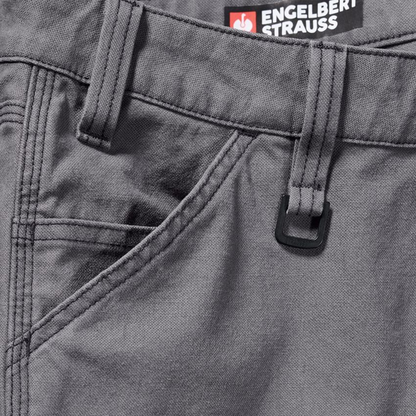 Pracovní kalhoty: Kalhoty do pasu e.s.iconic + karbonová šedá 2