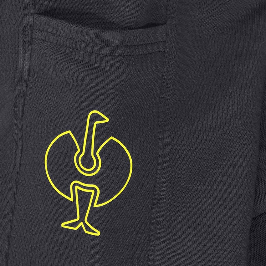 Oděvy: Teplákové kalhoty light e.s.trail, dětská + černá/acidově žlutá 2