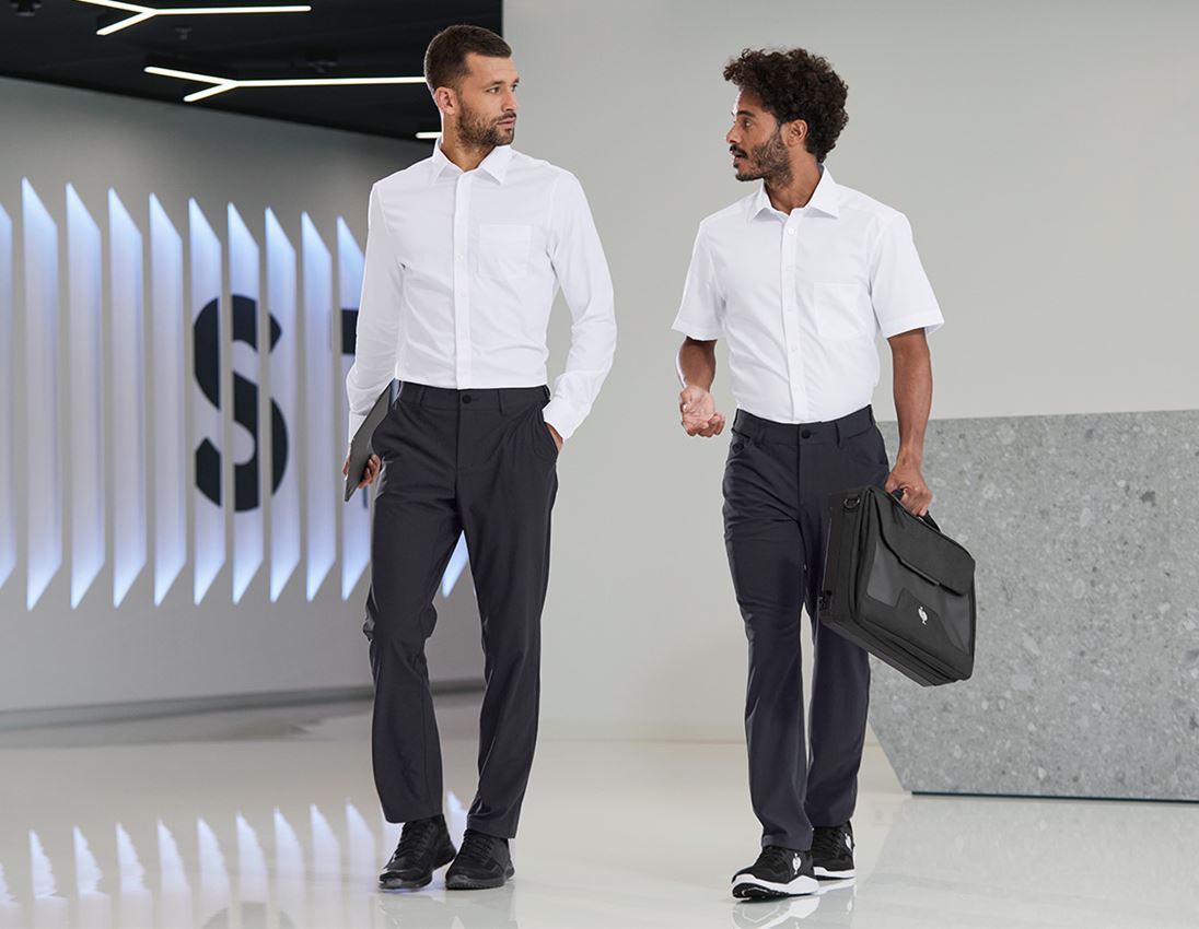 Oděvy: Pracovní kalhoty Chino e.s.work&travel + černá 2